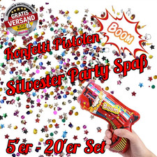 Konfetti Pistolen Set
