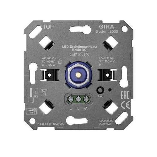 Gira led drehdimmeinsatz - gira, led-drehdimmeinsatz