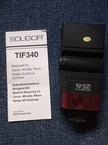 Soligor blitzgerät tif - soligor,