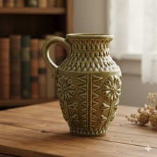 ? Vintage Bay Keramik Krugvase W. Germany 258-20 ? Mid Century Retro ?