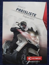 KYMCO Quad ATV Bikes Agility Super 8 Like Movie Yager GT Preisliste 2012