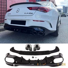 Heckdiffusor Endrohr Doppel