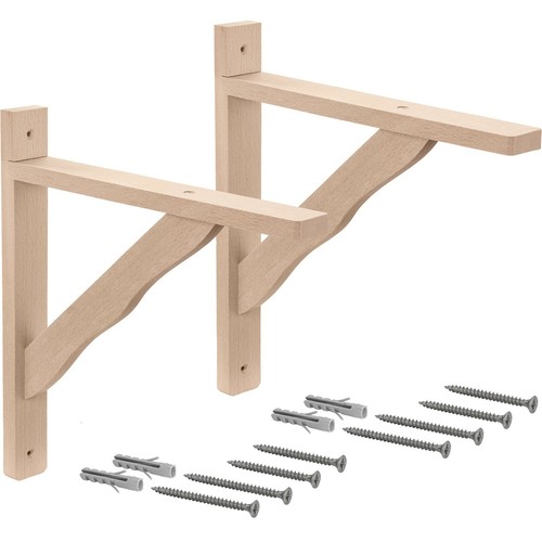 Holzkonsole regalwinkel holz - regalwinkel,