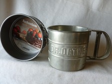 1 Springform mini 12 cm rund Hoch 5 cm Kuchenform Backform +Handsieber DR.Oetker