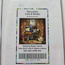 Diamond Art Club Storytime Katzen & Bücher