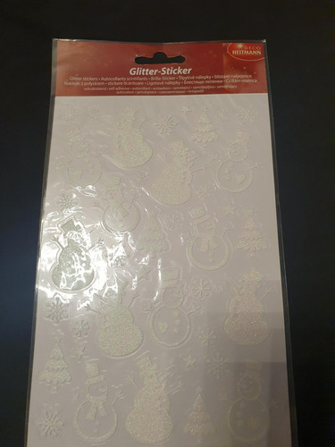 Glitter sticker weihnachts - glitter,