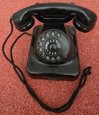 Telefon, Wählscheibe, Mod. W48, schwarz, 08/1964, gebraucht