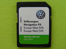 SD KARTE NAVIGATION FX EUROPA 2017 V9 VW RNS 310 PASSAT 3C GOLF 6 TIGUAN TOURAN