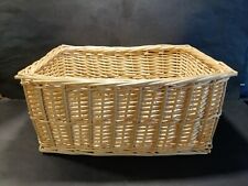 Aufbewahrungs Ordnungs Korb Weide "Natur" 35x24,5x16 cm Flecht Regal Brot Obst