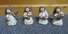 Weihnachten Figur Bozner Engel Thun Musikanten Gruppe 4x Sammlerstück Dekoration