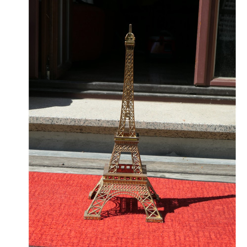 Eiffelturm metallfigur - eiffelturm,