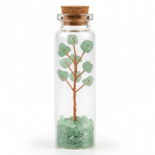 Aventurin wunschflasche - aventurin,