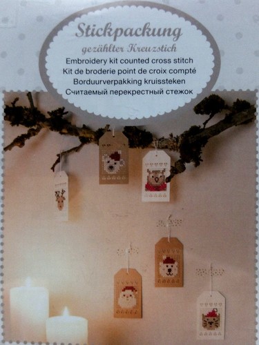 Kreuzstich geschenkanhänger - kreuzstich-geschenkanhÄnger,