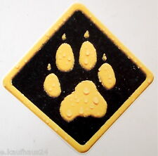 Werbe-Aufkleber Jack Wolfskin Logo Tatze Outdoor Kleidung Ski 13 cm