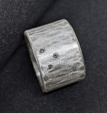 15 mm breiter Bandring mit