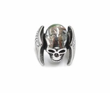 Edelstahl Ring Finger Silber