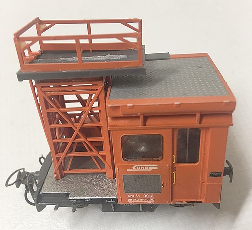 Bemo rangiertraktor rhb h0m - rhb, tm