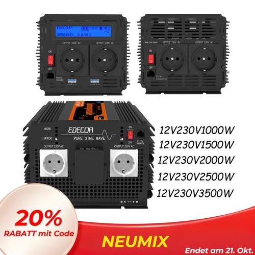 Edecoa 12v 230v - edecoa, reiner