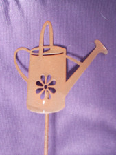 Gartenstecker Metall Rostoptik