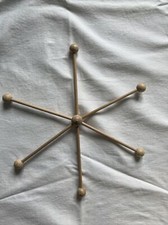 Mobilestern Bausatz 33cm Holz