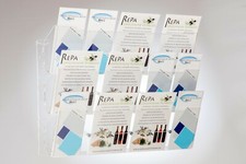 15-Fach Prospektwandhalter