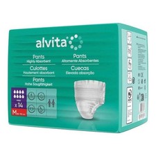 4x 14 ALVITA Inkontinenz