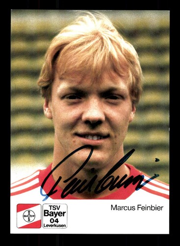 Marcus feinbier autogrammkarte - marcus,