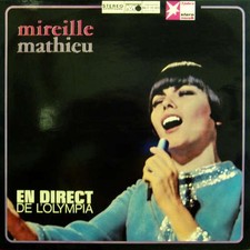 Mireille Mathieu En Direct De L'Olympia LP Album Vinyl Schallplatte 157