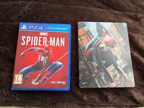 Spiderman ps4 steelbook - spiderman,
