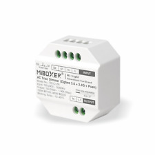 MiBoxer AC TRIAC Dimmer | Zigbee 3.0+2.4G+Push 300W | TRI-C1ZR