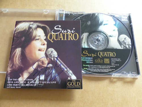 Suzi quatro signed autograph - suzi,