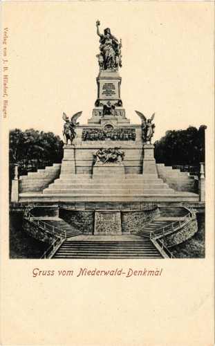 Cpa rudesheim gruss vom - cpa, ak