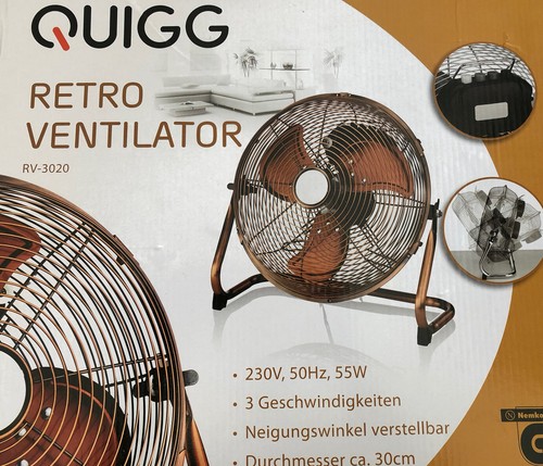 Quigg retro ventilator - retro, rc3020