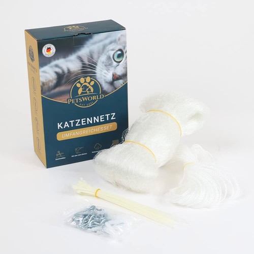 Katzennetz balkon 8x3m - katzennetz,