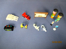 Spur 0: Diverses Modellbahn Zubehör (18 Teile)