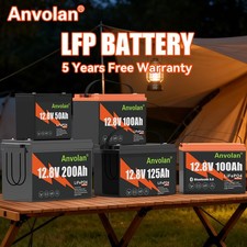 12Volt 200Ah 100Ah 50Ah