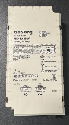 Vorschaltgerät vossloh - vorschaltgerät,