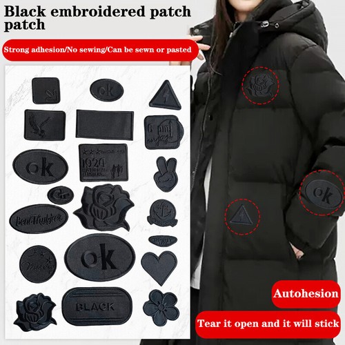 1pc selbstklebende schwarze - 1pc,