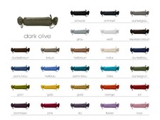 Mako Satin Nackenrollen Bezug