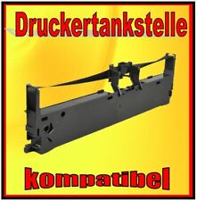 3x FARBBAND KASSETTE - NEUTRAL Epson LQ 630 LQ-630S Nylon black 12,7 mm x 8 m 