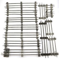 Konvolut Märklin Spur 1 Gleise Gerade Blech (13 Stück) für elektrischen Betrieb