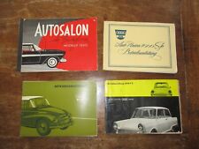 AUTO UNION 1000 Sp + Limousine + DKW F 11 Betriebsanleitung  AUTOSALON MODELLE