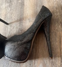 Giaro High Heels # Gr. 37 Pumps dunkelgrau Plateau