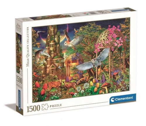 Puzzle 1500 waldgarten der - puzzle,