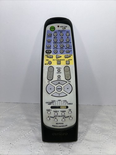 Onkyo p101s audio remote - onkyo, rc-p101s