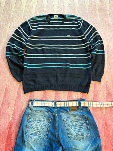Lacoste herren strickpullover - lacoste,