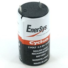 0810-0004 2 Volt 2.5 Ah SLA D