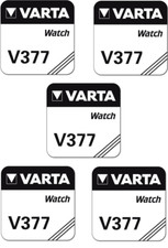 5x VARTA 377 V377
