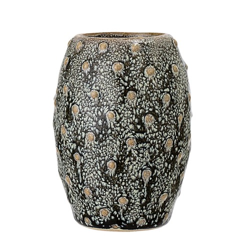Vase grün steinzeug - grün,