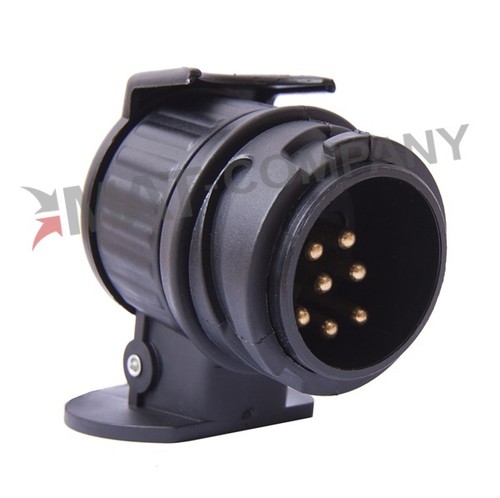 Adapter pkw anhänger polig - pkw, 13-polig